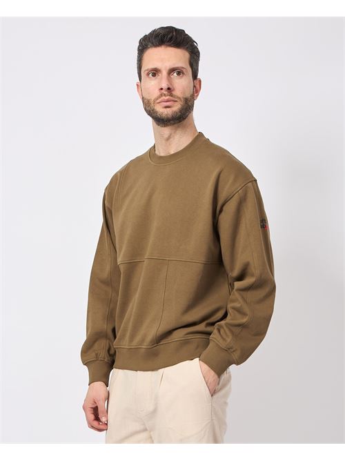 Felpa uomo After Label con logo su manica AFTER LABEL | METZC014870